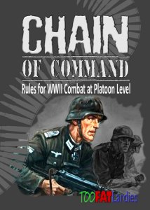 couverture des règles de jeu avec figurines : Chain of Command