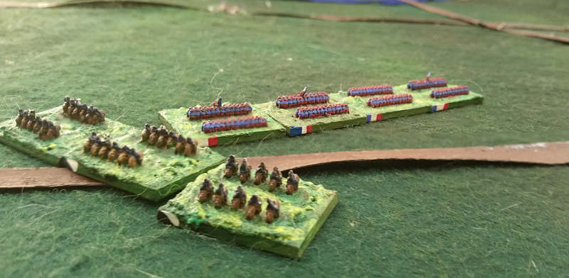 ( BUT ?! The prussian cavalry turned my left flank  ! )