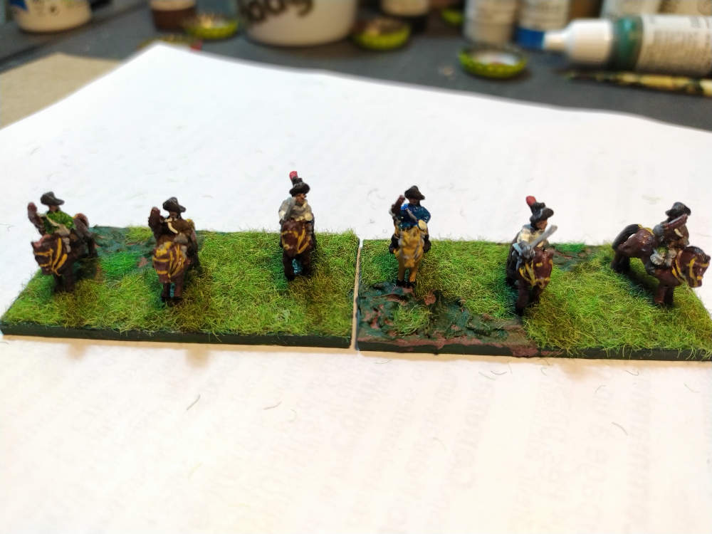 2  unités de cavalerie légère espagnole